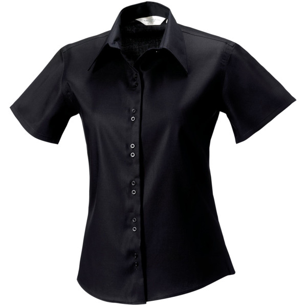 Chemise femme manches courtes Non Iron personnalisable | Vêtement professionnel entreprise
