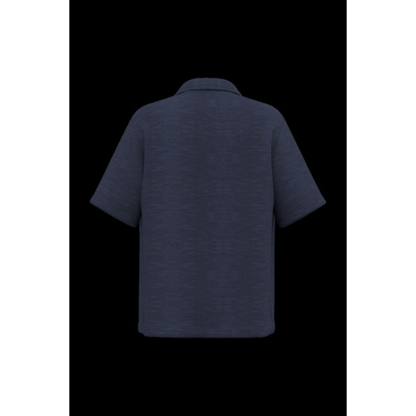 Chemise à manches courtes texturée homme