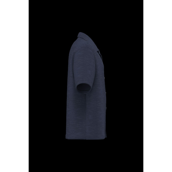 Chemise à manches courtes texturée homme