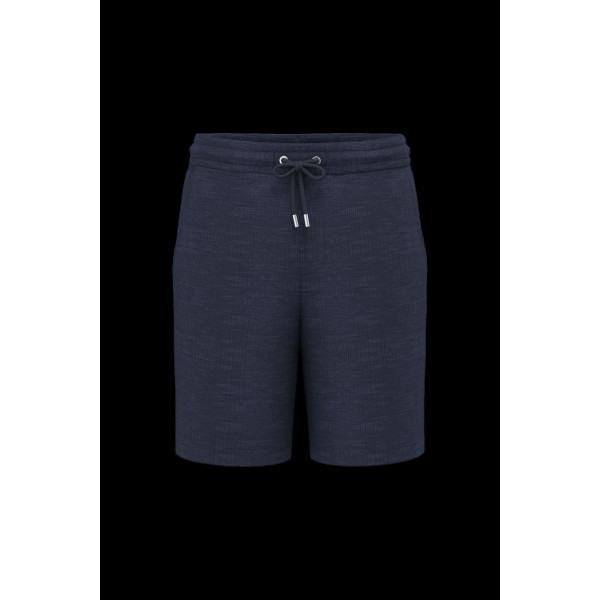 Bermuda texturé homme