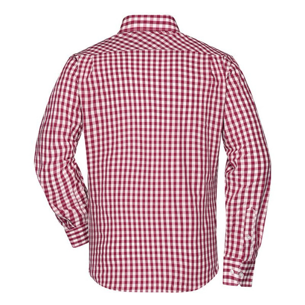 Chemise à carreaux Homme Daiber en popeline de coton 100% - BCM Goodies