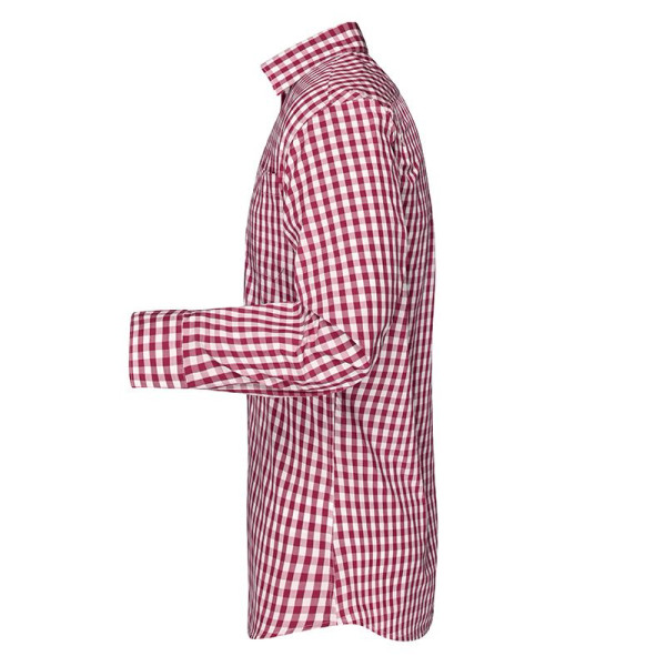 Chemise à carreaux Homme Daiber en popeline de coton 100% - BCM Goodies