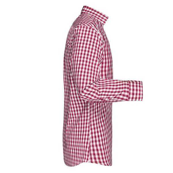 Chemise à carreaux Homme Daiber en popeline de coton 100% - BCM Goodies