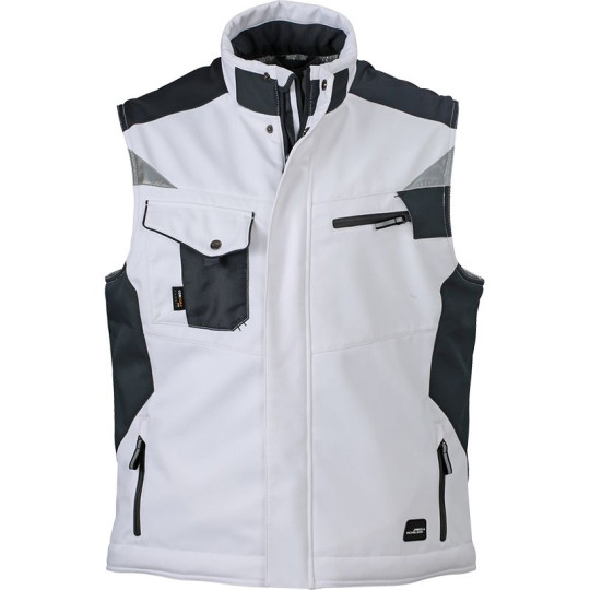 Bodywarmer de travail softshell hiver unisexe Daiber - Fiche produit - BCM Goodies