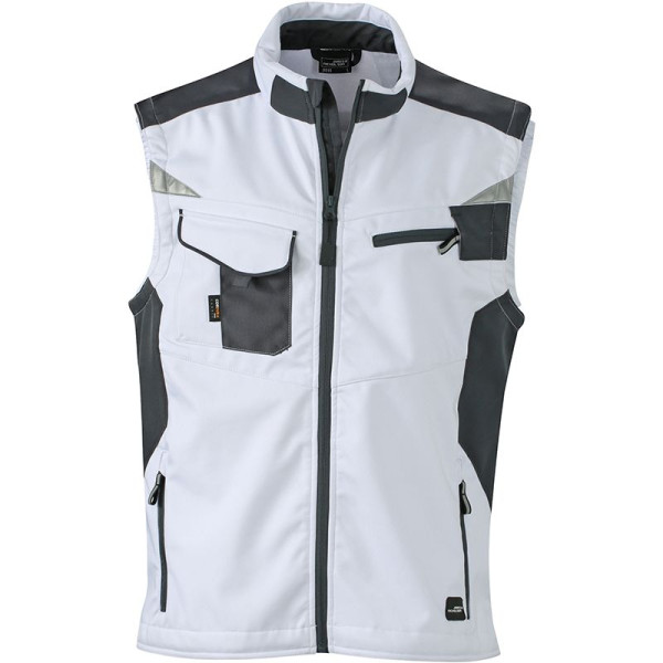 Bodywarmer de travail softshell unisexe personnalisable - BCM Goodies