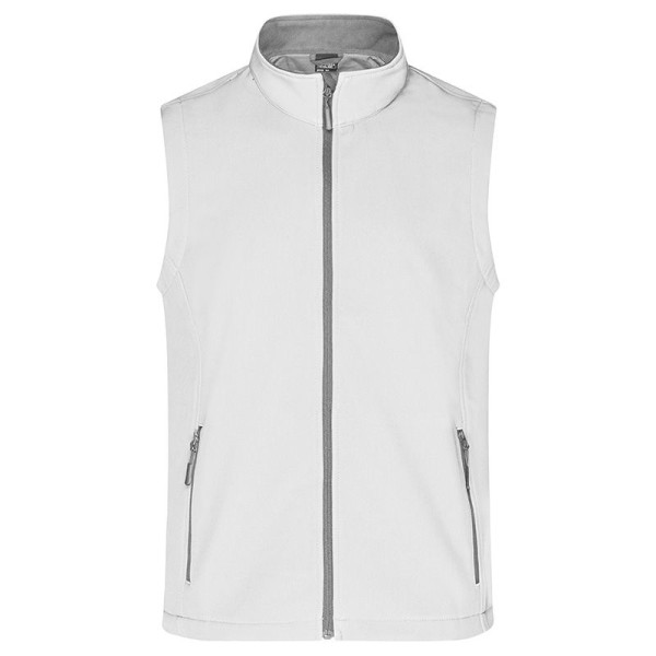 Bodywarmer softshell homme personnalisable - Matière polyester - Idéal pour communication B2B