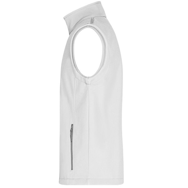 Bodywarmer softshell homme personnalisable - Matière polyester - Idéal pour communication B2B