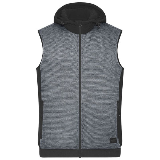 Bodywarmer matelassé hybride Homme Grande taille Daiber