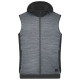 Bodywarmer matelassé hybride Homme Grande taille Daiber