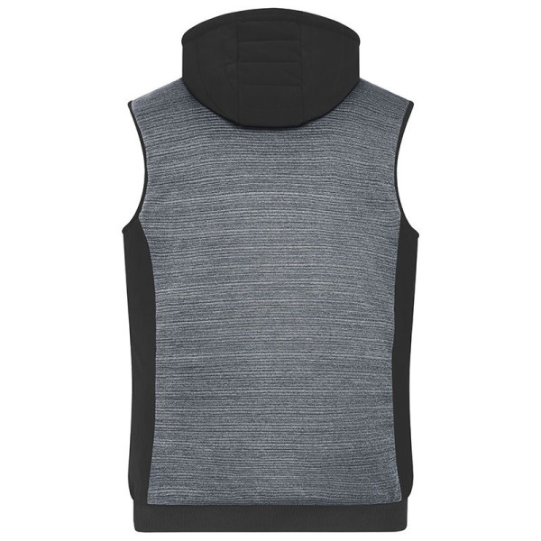 Bodywarmer matelassé hybride Homme Grande taille Daiber