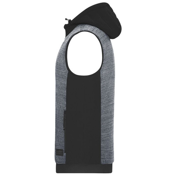 Bodywarmer matelassé hybride Homme Grande taille Daiber