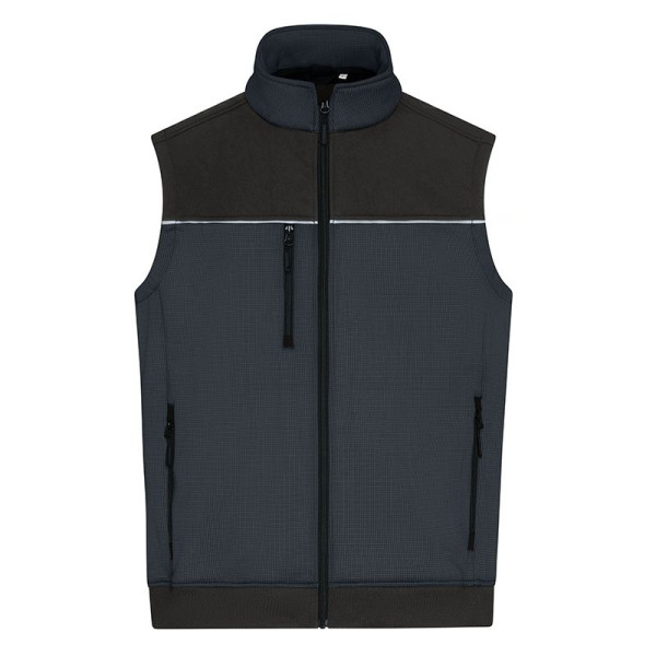 Bodywarmer de travail hybride Unisexe Daiber | Vêtement professionnel polyvalent - BCM Goodies