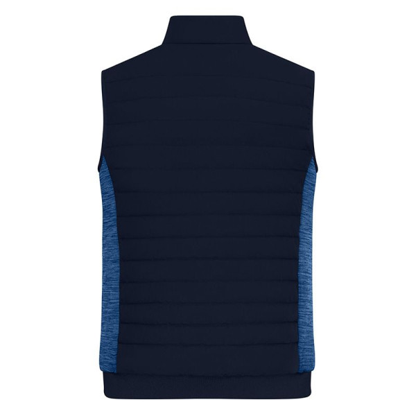 Bodywarmer de travail matelassé hybride Homme Daiber