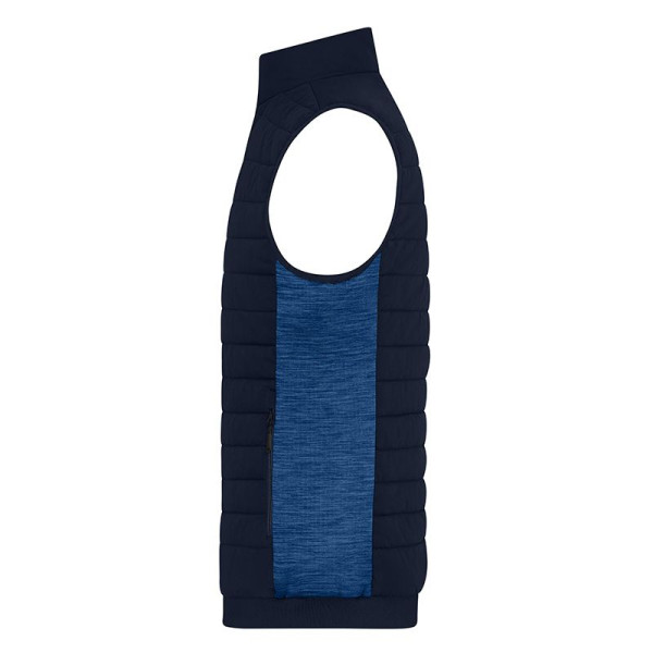 Bodywarmer de travail matelassé hybride Homme Daiber