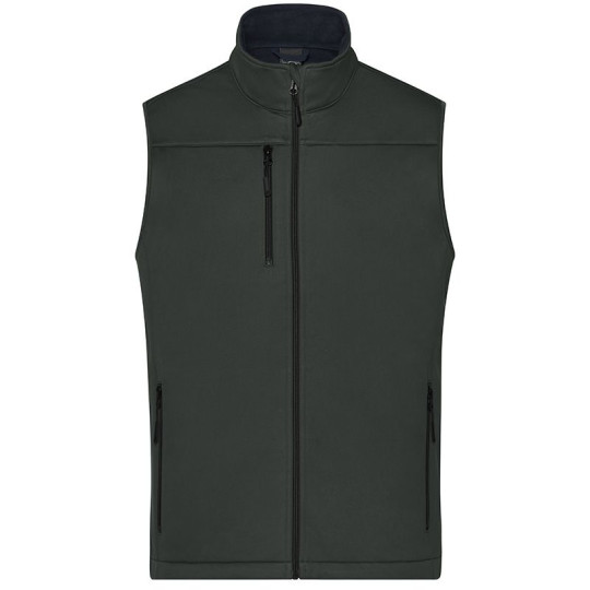 Bodywarmer softshell RPET Homme Daiber - Vêtement professionnel écologique et élégant - BCM Goodies