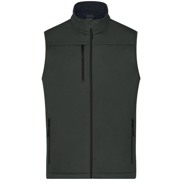 Bodywarmer softshell RPET Homme Daiber - Vêtement professionnel écologique et élégant - BCM Goodies