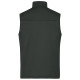 Bodywarmer softshell RPET Homme Daiber - Vêtement professionnel écologique et élégant - BCM Goodies