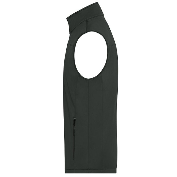 Bodywarmer softshell RPET Homme Daiber - Vêtement professionnel écologique et élégant - BCM Goodies