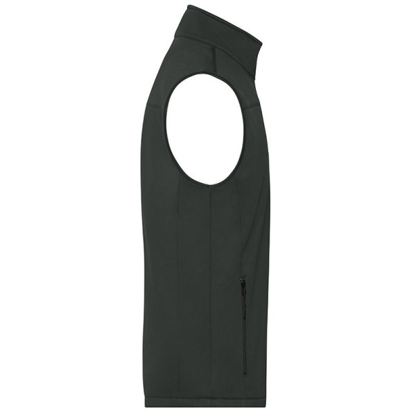Bodywarmer softshell RPET Homme Daiber - Vêtement professionnel écologique et élégant - BCM Goodies