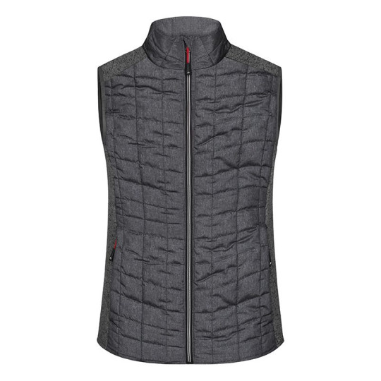 Bodywarmer matelassé hybride Femme Daiber - Vêtement publicitaire de qualité
