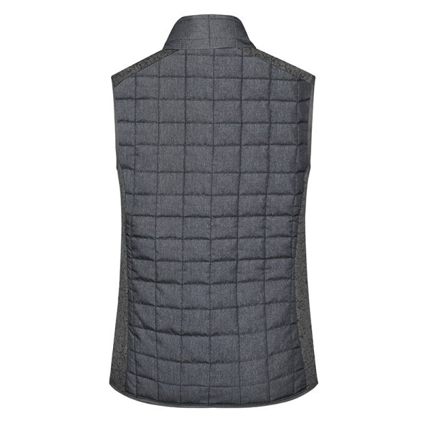 Bodywarmer matelassé hybride Femme Daiber - Vêtement publicitaire de qualité