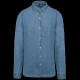 Chemise denim homme personnalisable pour entreprises – Welcome pack et communication B2B