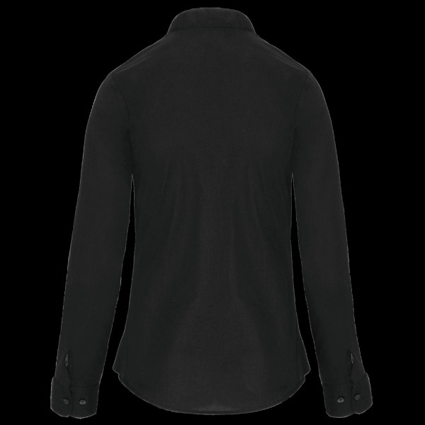 Chemise femme col mao manches longues personnalisable pour entreprises et événements – BCM Goodies