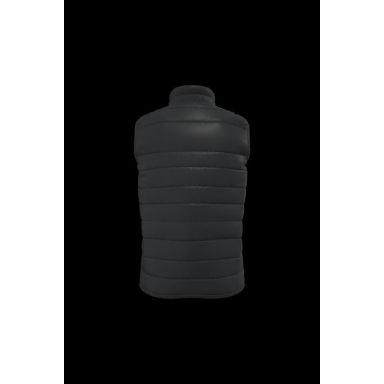 Bodywarmer matelassé enfant personnalisable en polyester – Vêtement promotionnel pour communication par l’objet