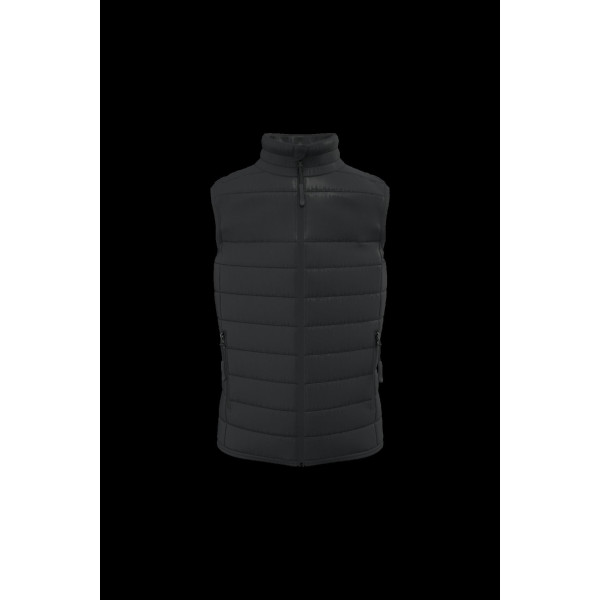 Bodywarmer matelassé enfant personnalisable en polyester – Vêtement promotionnel pour communication par l’objet