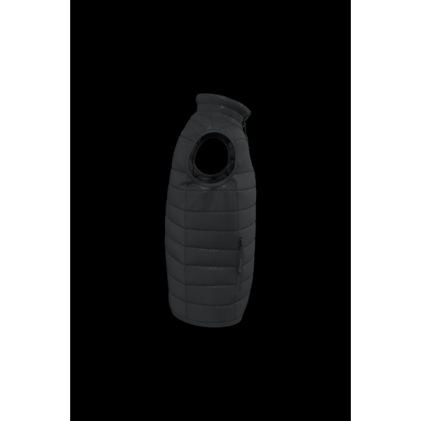 Bodywarmer matelassé enfant personnalisable en polyester – Vêtement promotionnel pour communication par l’objet