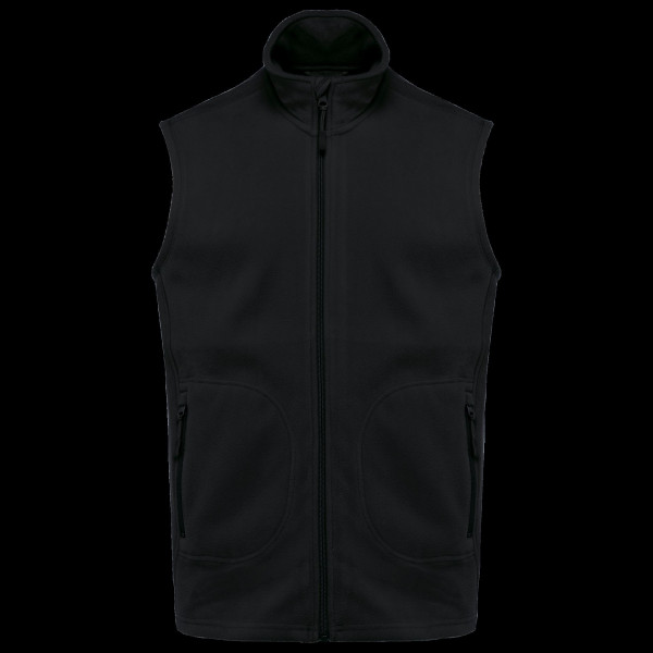 Bodywarmer micropolaire écoresponsable personnalisable unisexe – Goodie textile entreprise