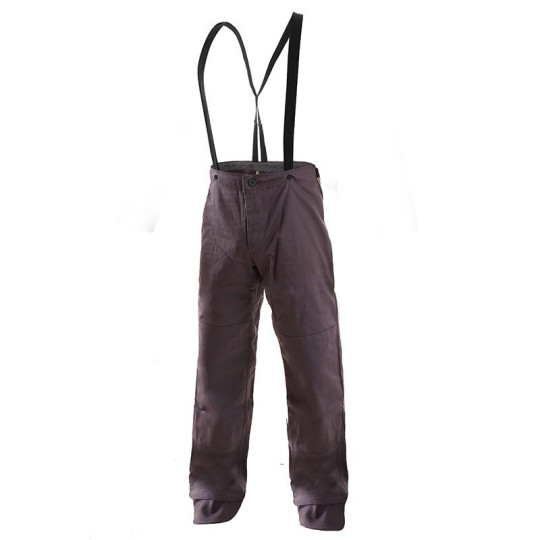 Pantalon de soudeur à bretelles pour homme CXS de la gamme Mofos - Protection contre les risques de flamme conforme aux normes E