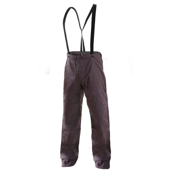 Pantalon de soudeur à bretelles pour homme CXS de la gamme Mofos - Protection contre les risques de flamme conforme aux normes E