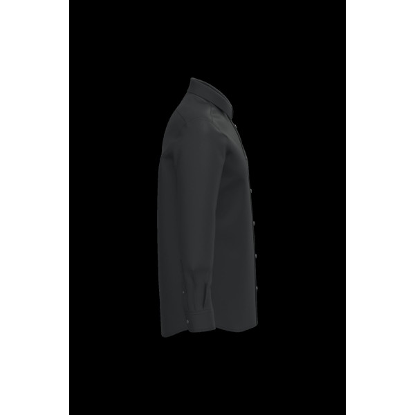 Chemise popeline polycoton sans poche homme entretien facile – Personnalisation pour communication visuelle en entreprise
