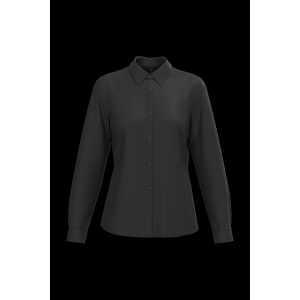 Chemise popeline polycoton femme sans poche entretien facile – Personnalisation pour événements professionnels et packs d’accuei