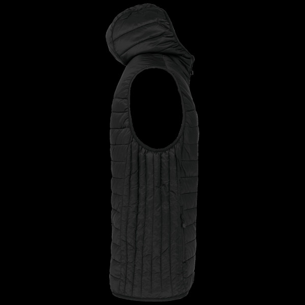 Bodywarmer à capuche personnalisable pour communication d’entreprise – Vêtement publicitaire pratique et léger