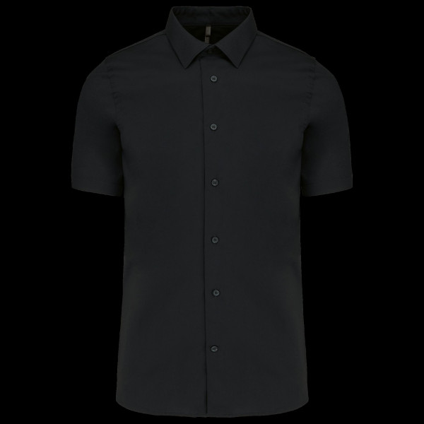 Chemise personnalisable coton élasthanne manches courtes pour communication d’entreprise – BCM Goodies