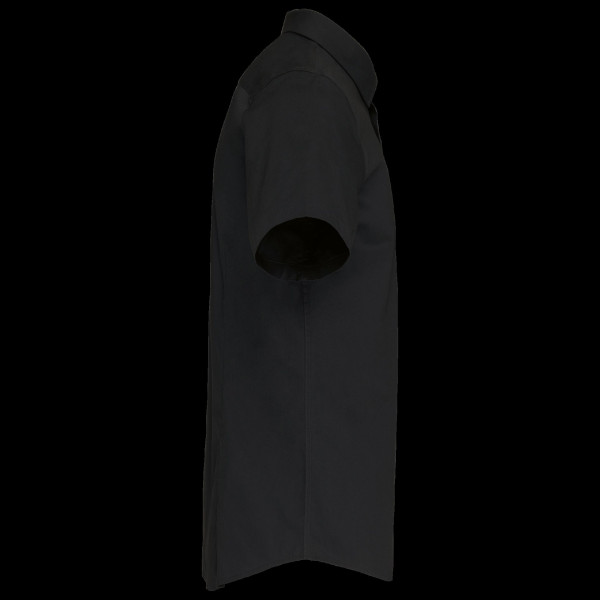 Chemise personnalisable coton élasthanne manches courtes pour communication d’entreprise – BCM Goodies