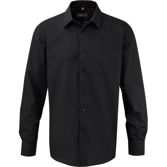Chemise homme manches longues Non Iron personnalisable – Vêtement professionnel classique pour communication d’entreprise