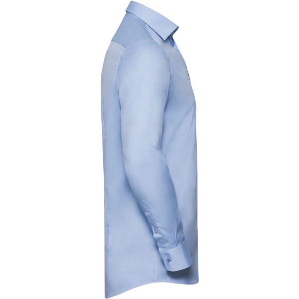 Chemise à motifs chevrons manches longues personnalisable pour entreprises - BCM Goodies