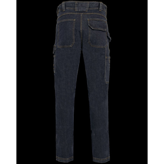 Pantalon Denim Multipoches Homme Fonctionnel Personnalisable – Vêtement Entreprise BCM Goodies