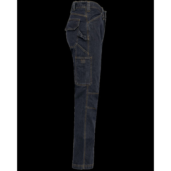 Pantalon Denim Multipoches Homme Fonctionnel Personnalisable – Vêtement Entreprise BCM Goodies