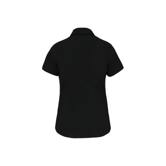 Chemise femme manches courtes coton élasthanne personnalisable – Vêtement d’entreprise pour communication et image de marque | B
