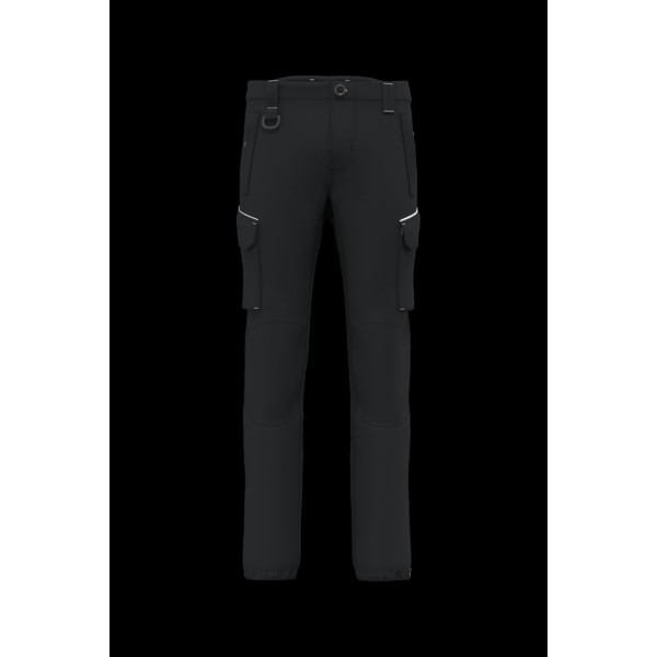 Pantalon softshell homme personnalisé – vêtement d’entreprise imperméable et respirant pour événement et cadeau collaborateurs