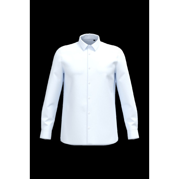 Chemise popeline coton Supima homme personnalisable pour entreprise – BCM Goodies