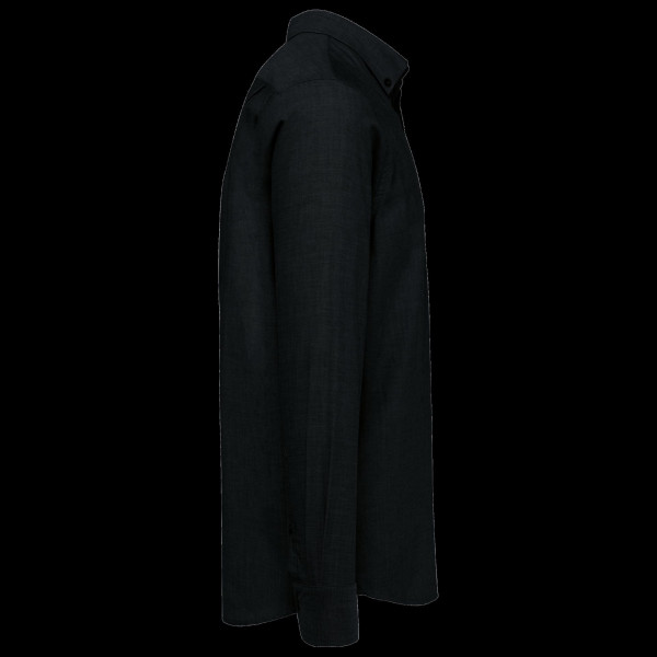 Chemise Oxford manches longues personnalisable – Vêtement professionnel B2B pour communication d’entreprise
