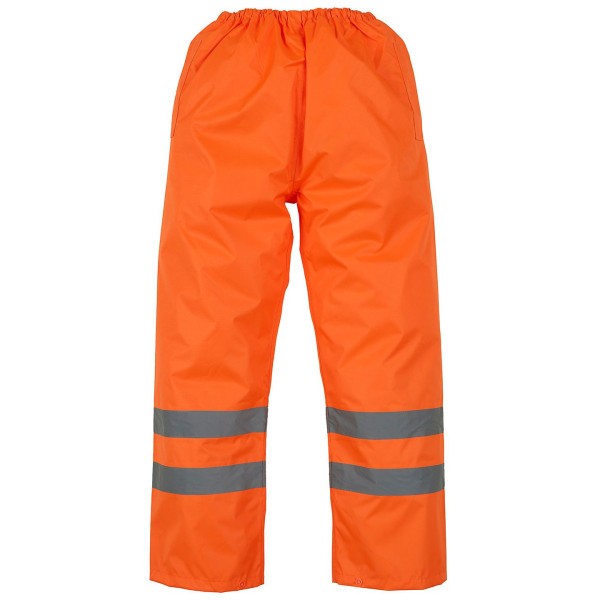 Pantalon de pluie personnalisable Hi-Vis Soft Flex conforme EN ISO20471 pour professionnels – BCM Goodies