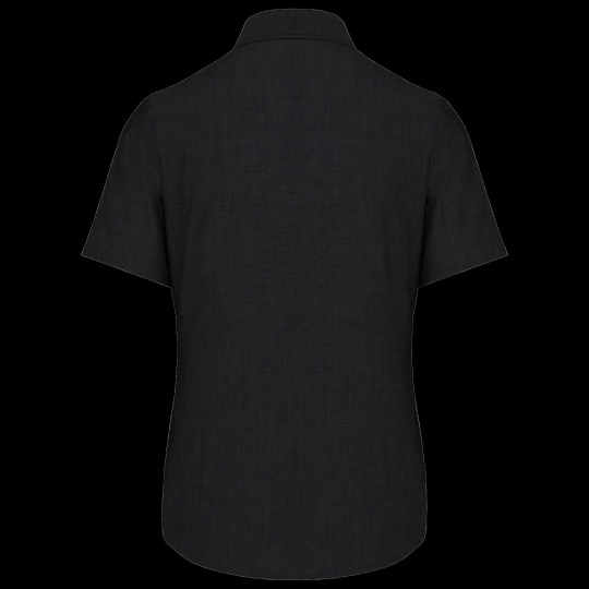 Chemise Oxford Manches Courtes Femme Personnalisable – Textile d’Entreprise pour Événements et Communication B2B