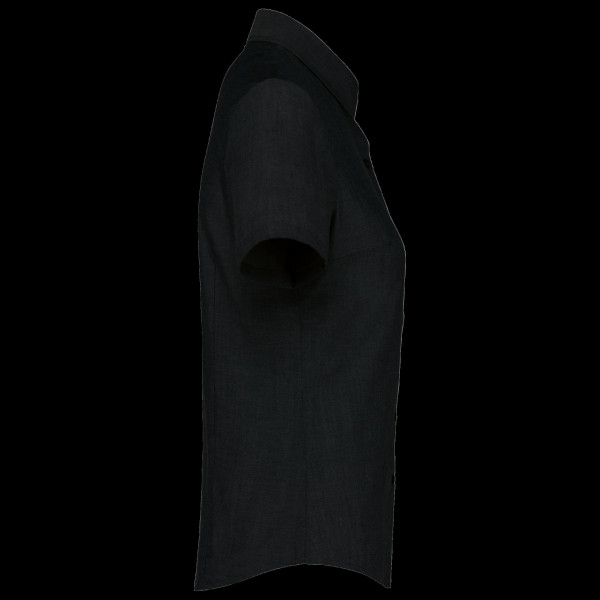 Chemise Oxford Manches Courtes Femme Personnalisable – Textile d’Entreprise pour Événements et Communication B2B