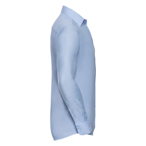 Chemise homme Oxford manches longues personnalisable pour communication d’entreprise et cadeaux d’affaires | BCM Goodies